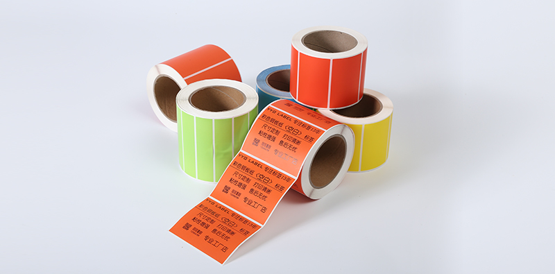 Color art paper label